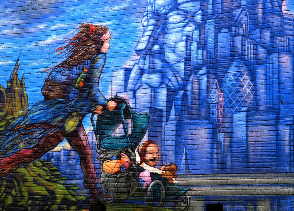 Kilburn street art I walk past Kilburn station almost ever… Flickr