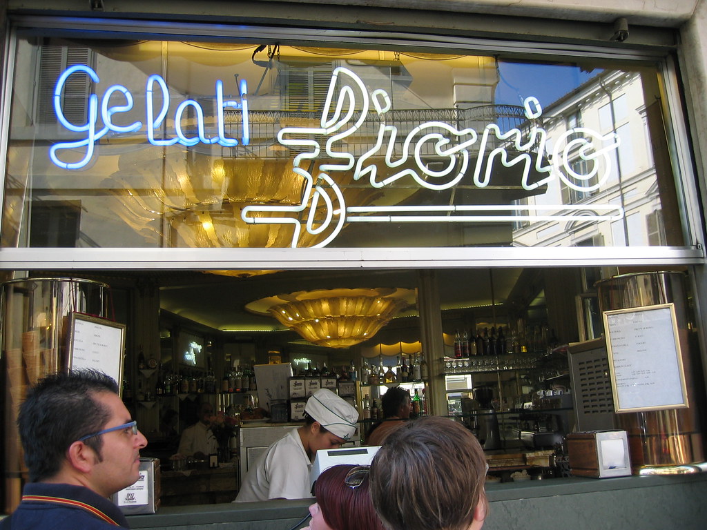 Gelato Fiorio The best gelato in Torino. If you order at t… Flickr