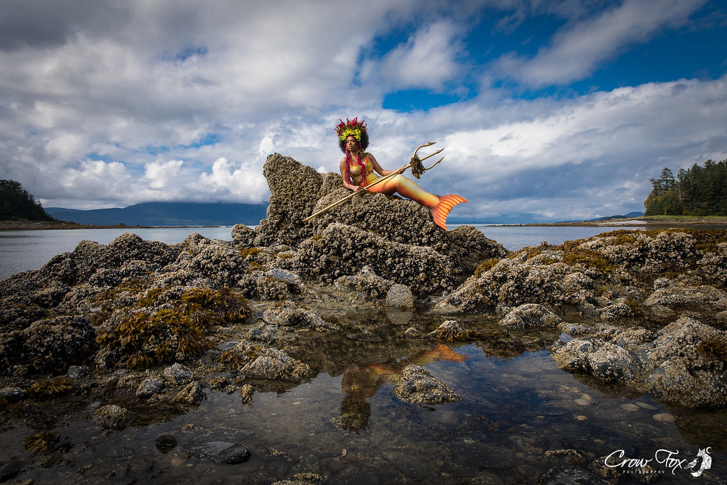 Juneau Alaska Mermaid Collabaration with Martha's Flowers … Flickr
