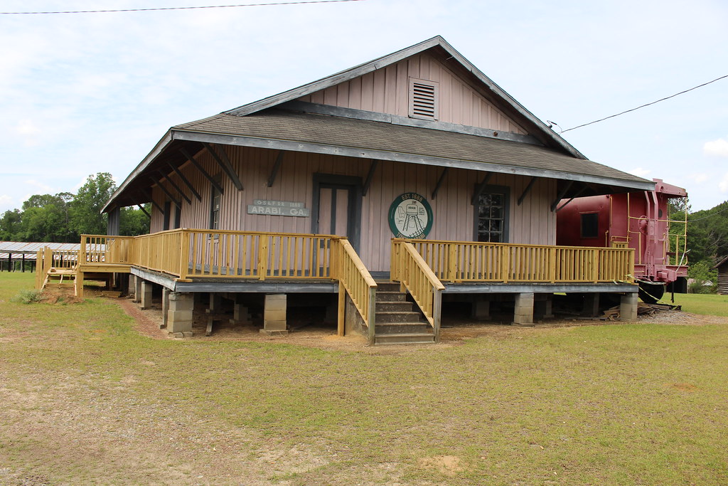 Arabi Depot Arabi, Crisp County, MJRGoblin Flickr