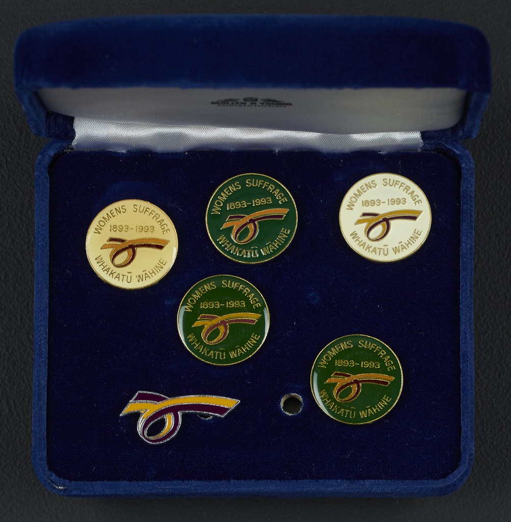Enamel Pins, 1993 Suffrage Centennial Year These commemora… Flickr