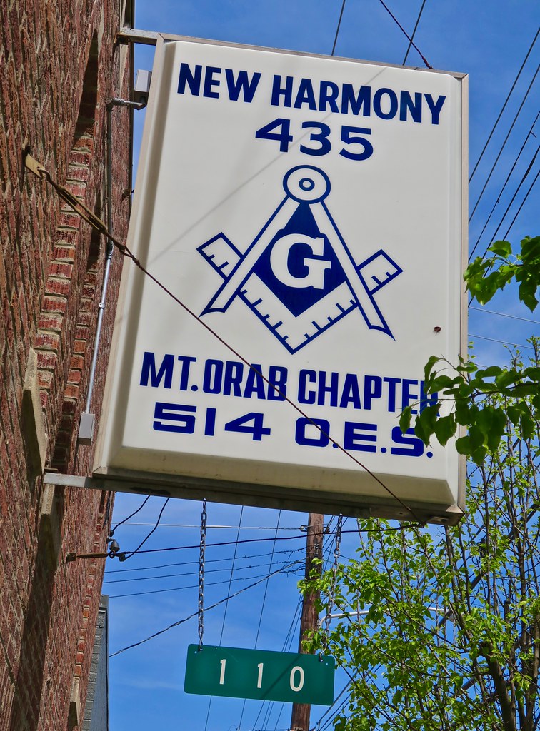 Masonic Lodge, Mt. Orab, OH New Harmony Masonic Lodge 435… Flickr