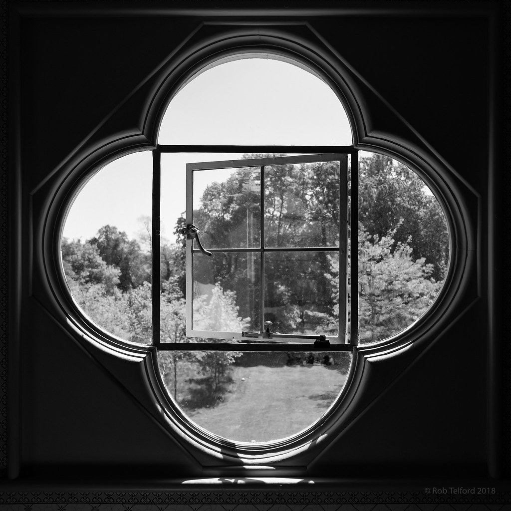 Quatrefoil Window Strawberry Hill House, Twickenham, Middl… Flickr