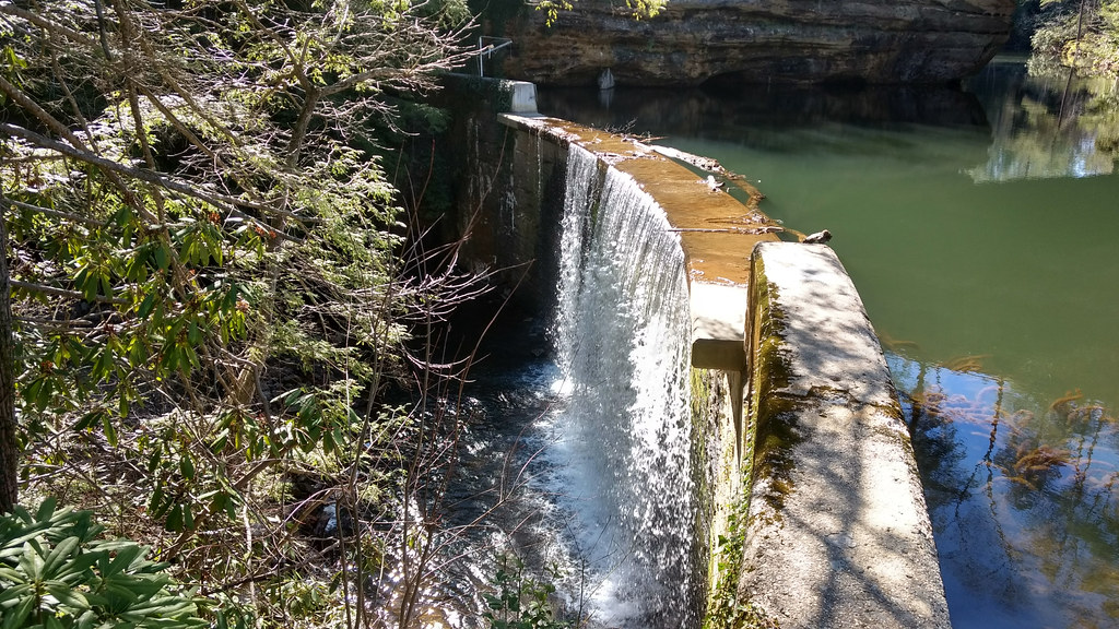 Pickett Lake Dam A small impoundment in Pickett State Park… Flickr