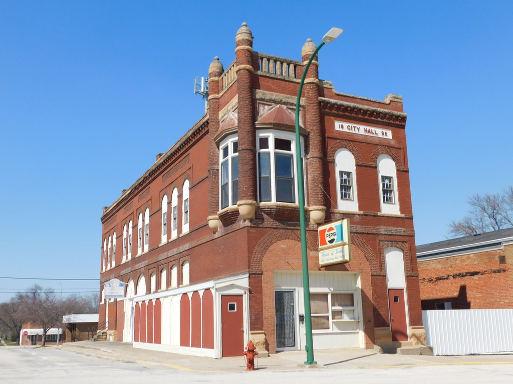 The Old City Hall Emmetsburg, Iowa Completed in 1895. Jimmy Emerson