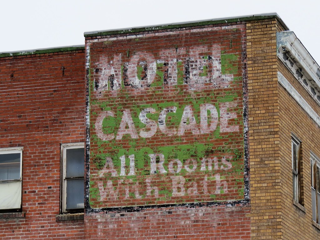 Hotel Cascade Ghost Sign Klamath Falls, Oregon Flickr