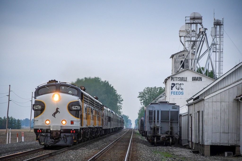 NS 956 Pettisville, Ohio Norfolk Southern’s Office Car S… Flickr