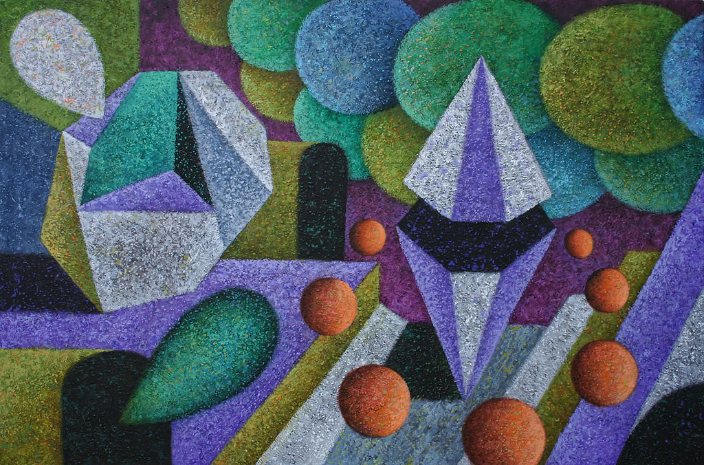 Dream Machines Painting by Dan Steven acrylic on canvas 30… Flickr