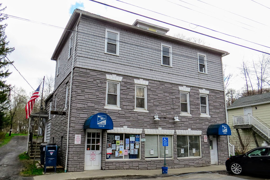 High Falls, NY post office Ulster County. Photo by E Kalis… Flickr