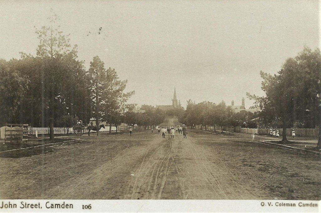 John Street, Camden, N.S.W. 1908 Aussiemobs Flickr