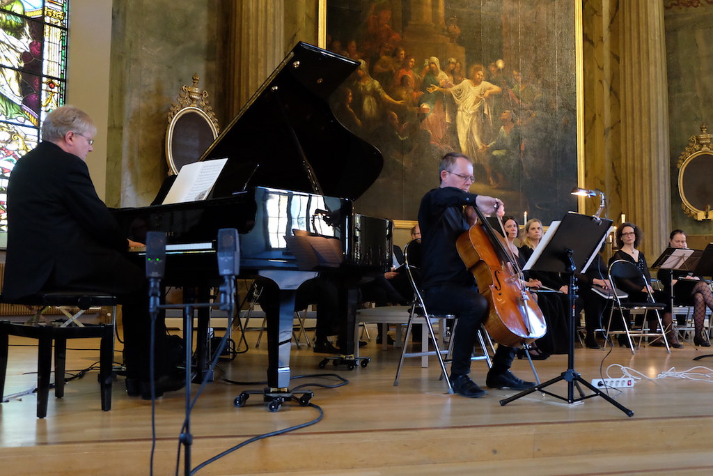 Mats Jansson, piano, Niklaas Veltman, cello © Foto AnnCh… Flickr