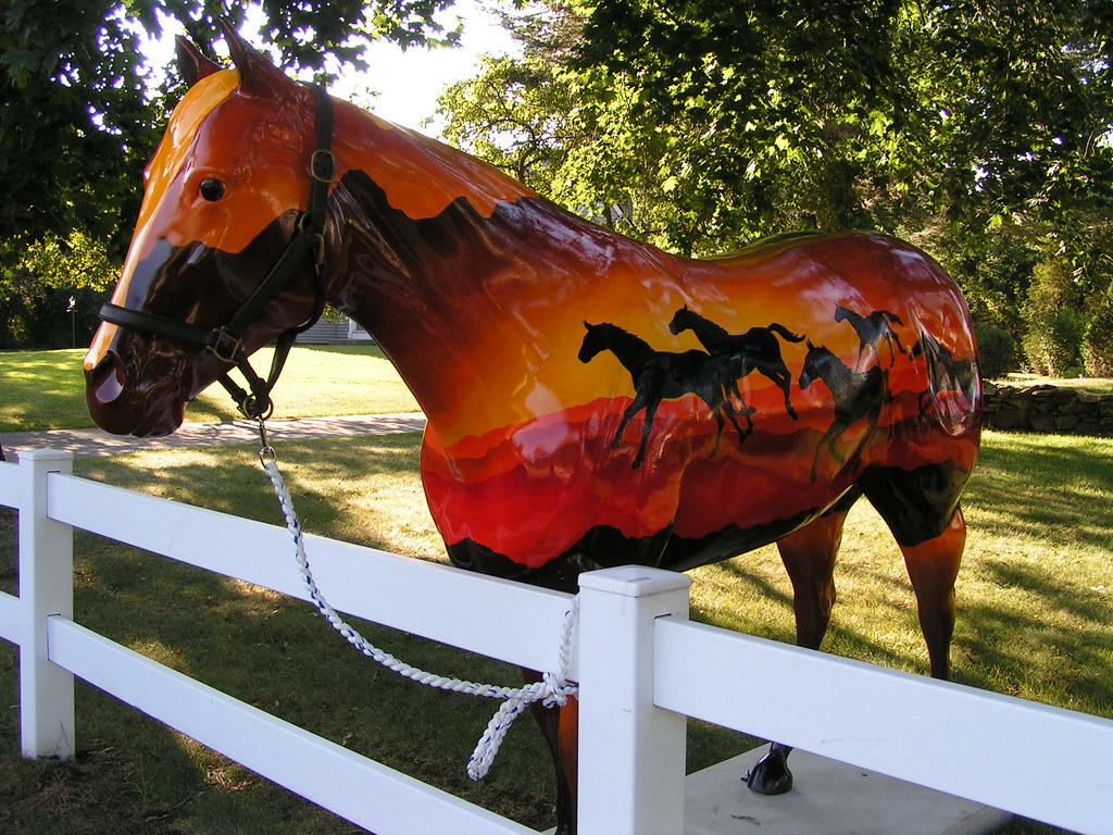 Painted Horse Free Spirit One of Granby's Painted Horses… Flickr
