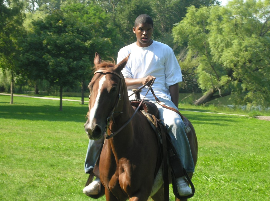 Broken Arrow Horseback Riding Club member, Washington Park… Flickr