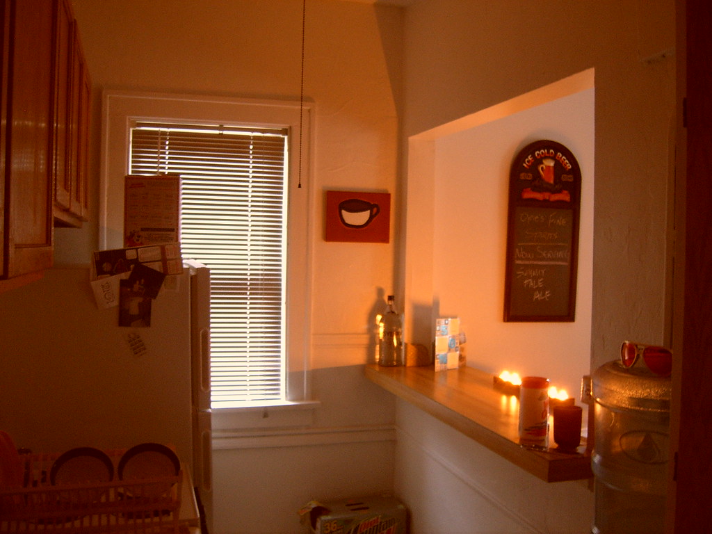 The Kitchen with Mood lighting theopie Flickr