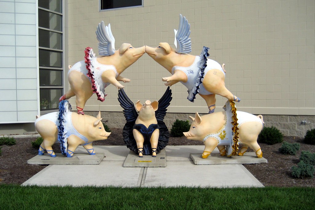 Cincinnati Cincinnati Ballet Flying Pigs Explore Sep 5… Wally