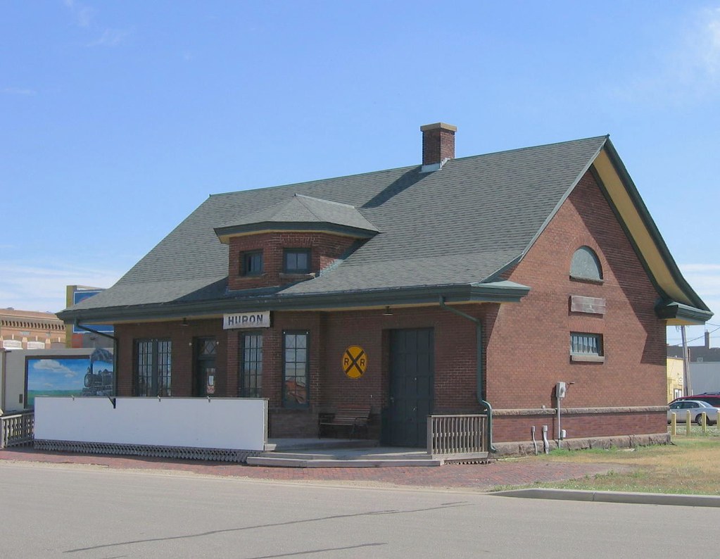 Huron, SD Great Northern station, Huron, S.D. Ron Reiring Flickr