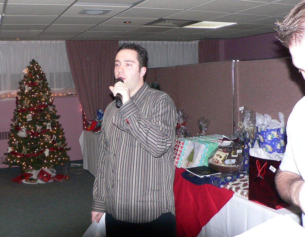 Party de Noel Job 2005 I was MC for the Xmas party at wor… Flickr