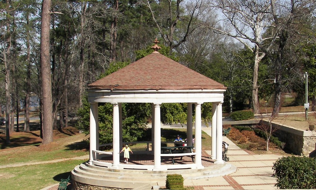 Lake Olmstead Park, Augusta, GA Bandstand See where this p… Flickr