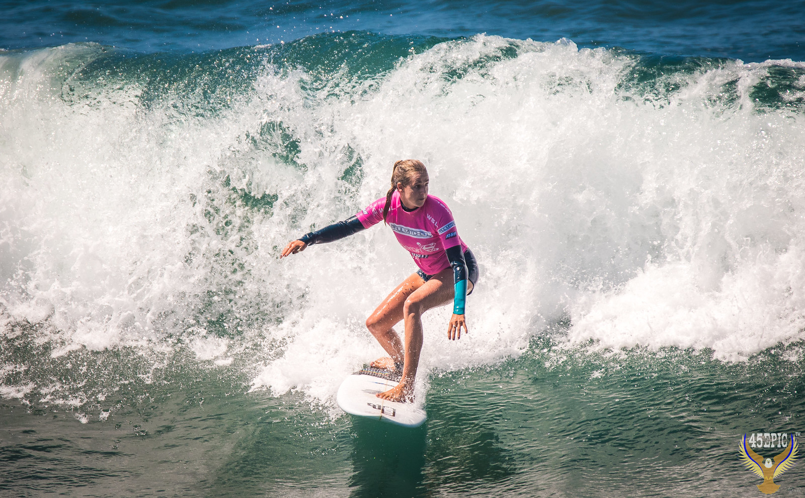 Surfing is Poetry in Motion! Beautiful Professional Surf Girl Goddess