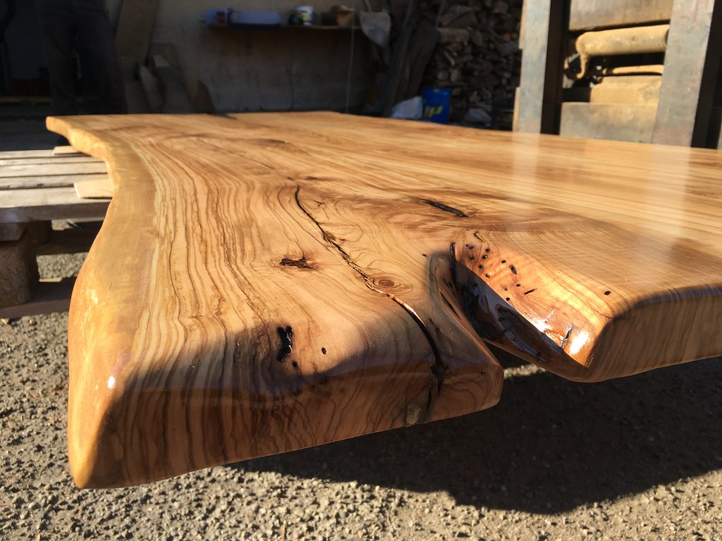OLIVE WOOD TABLE TOP OLIVEN HOLZ TISCH ULIVO a photo on Flickriver