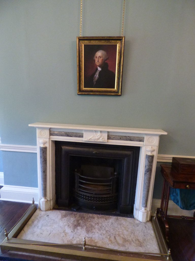 Interior of Quarry Bank House portrait of Washing… Flickr