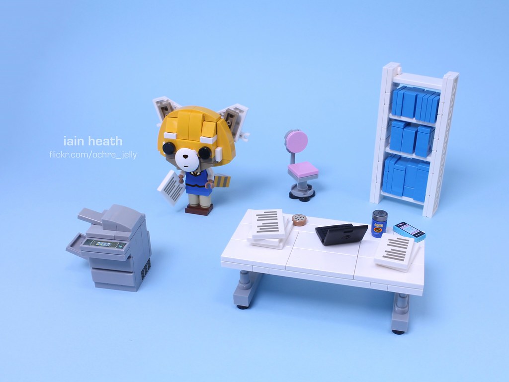 Aggretsuko アグレッシブ烈子 Say hello to Aggretsuko, the cute bu… Flickr