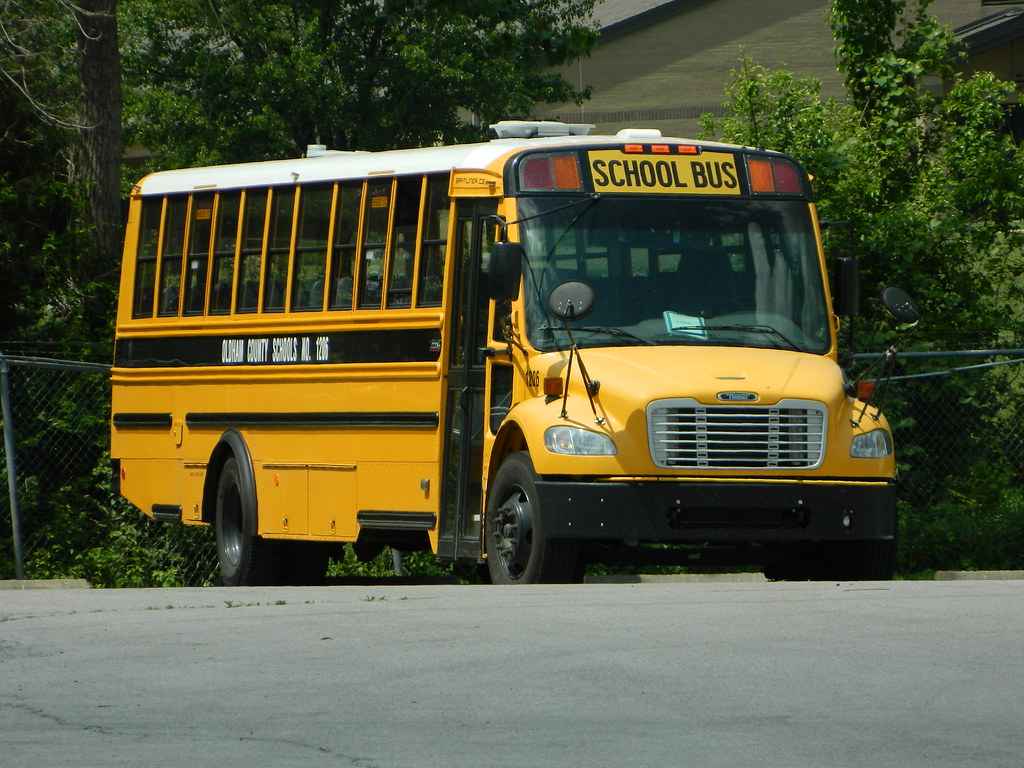 Oldham County Schools 1206 Bus lot La Grange, KY. Flickr