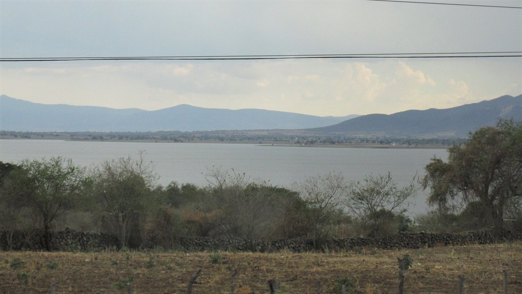 La Vega lake from Jalisco Highway 4, Teuchitlán, Mexico Flickr