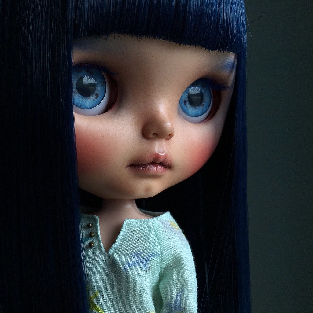 Blue girl Tiina Flickr