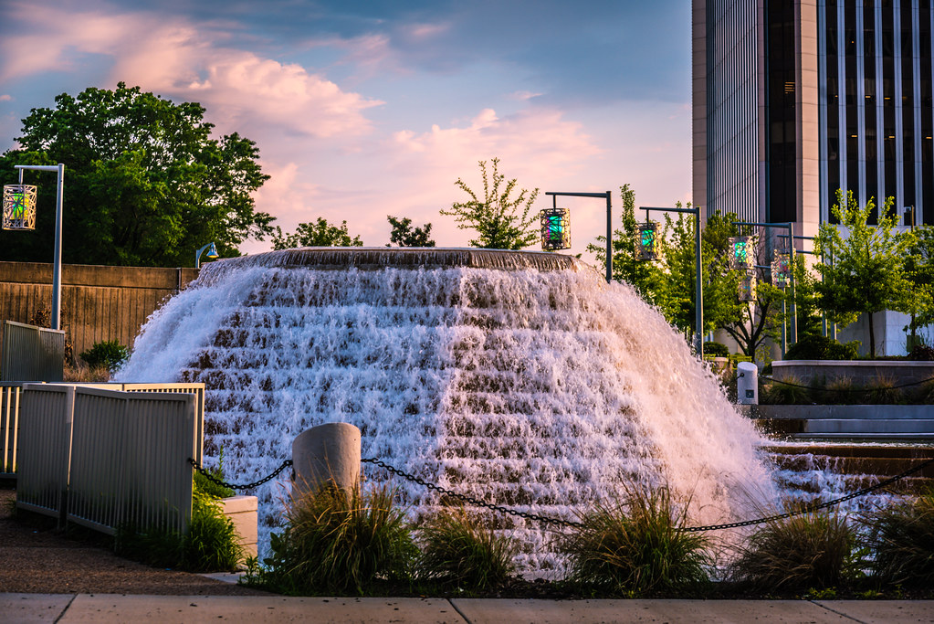 Kanawha Plaza Fountain Richmond VA RVA Bill Dickinson Flickr