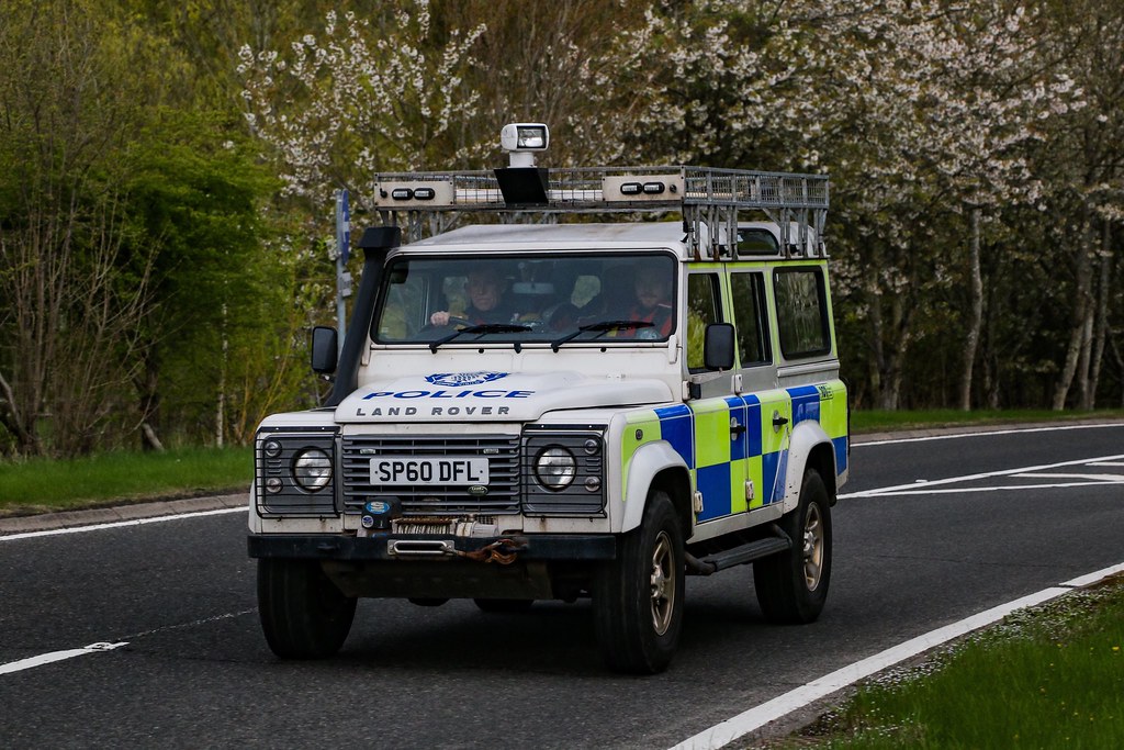 Police Scotland Land Rover Defender/SP60 DFL A Land Rover … Flickr