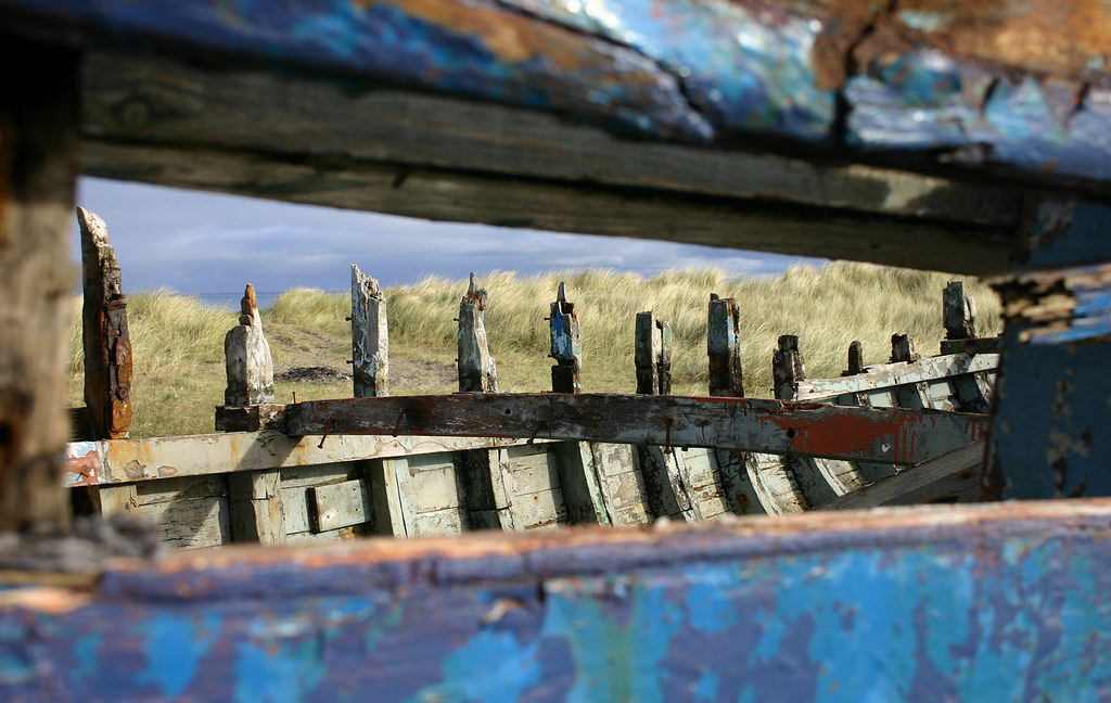 Wreck Detail 1 At Maharees, Castlegregory, Co. Kerry, Ir… Kman999