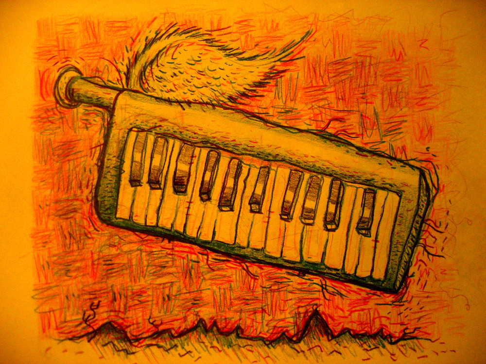 melodica "flight of the melodica" This is a drawing I did … Flickr