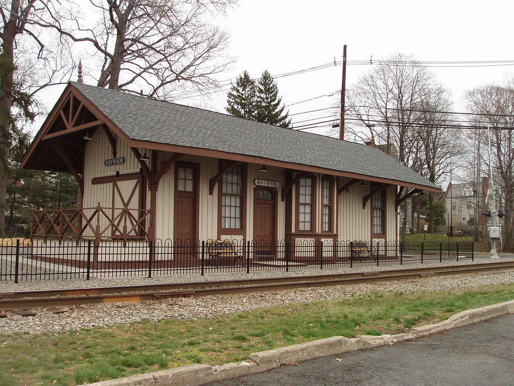 Maywood NJ Station Maywood.NJ. Built in 1872 by the New Je… Flickr