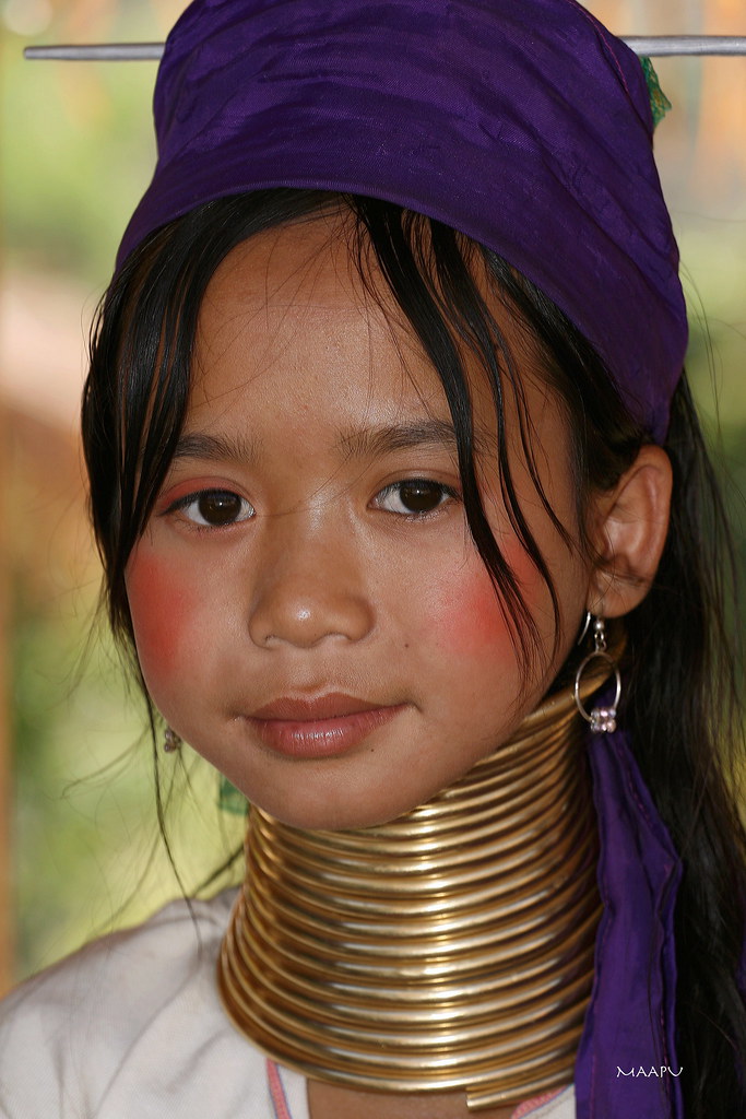 Girl With A Bronze Neck Ring!! maapu Flickr