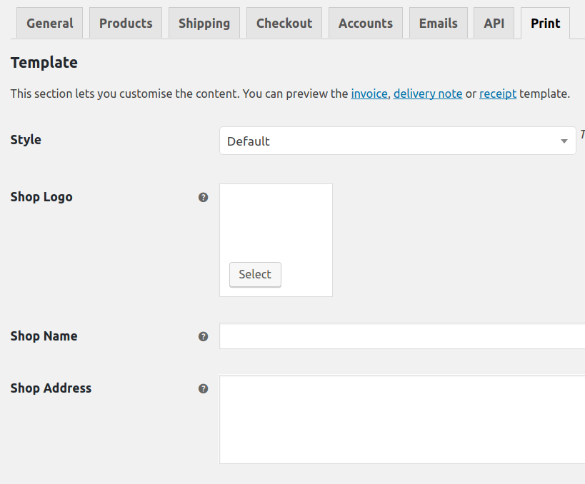 Print Invoice and Delivery Notes Tyche Softwares