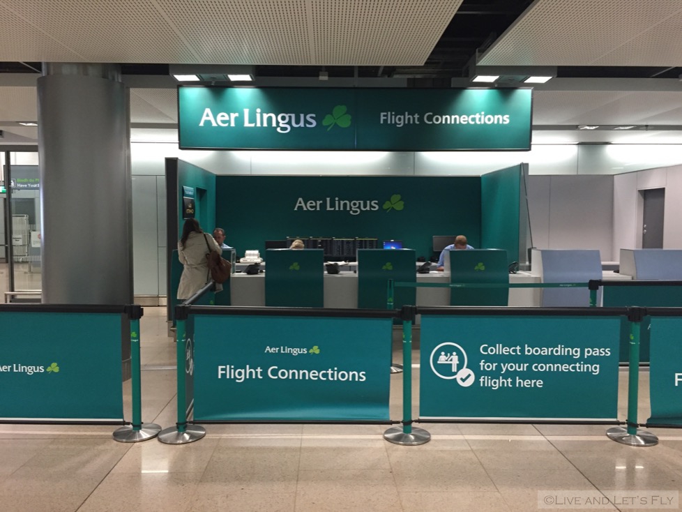 Transit and U.S. Preclearance in Dublin Airport Live and Let's Fly