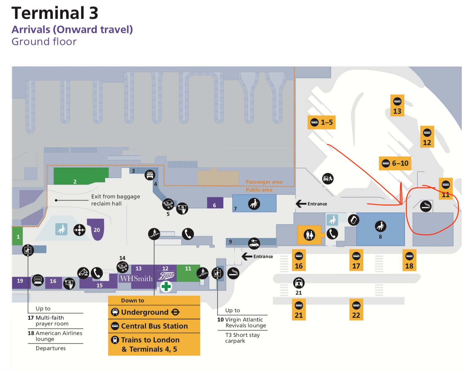 Where to Smoke Inside London Heathrow Airport Live and Let's Fly