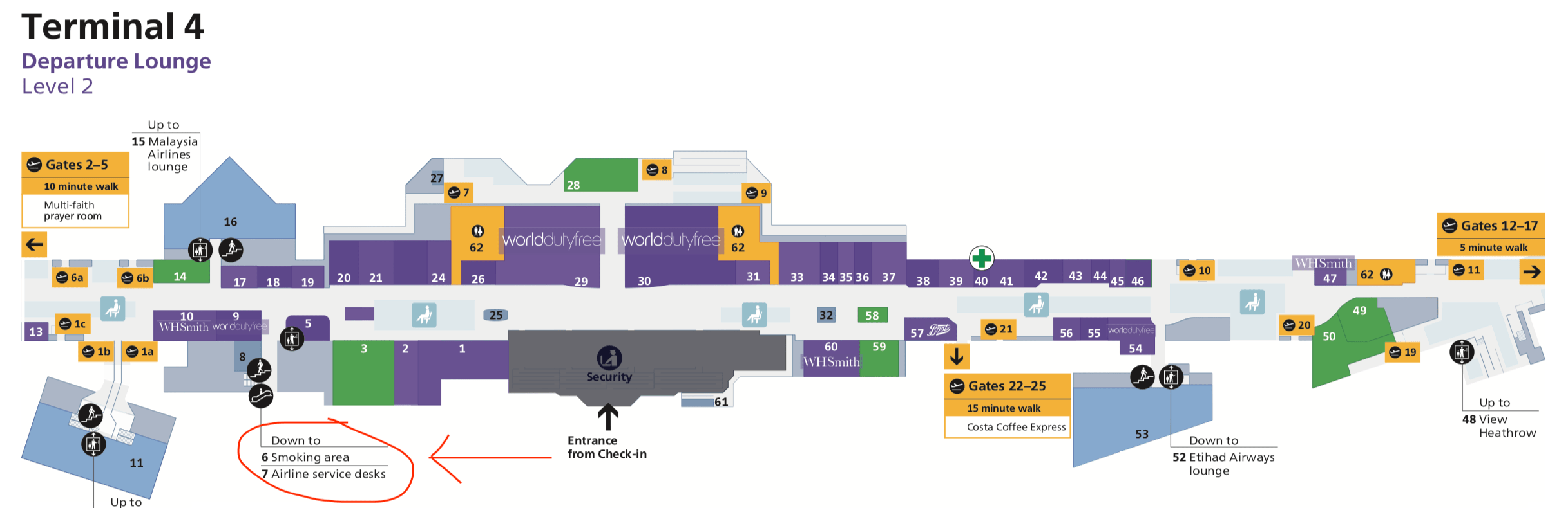 Where to Smoke Inside London Heathrow Airport Live and Let's Fly