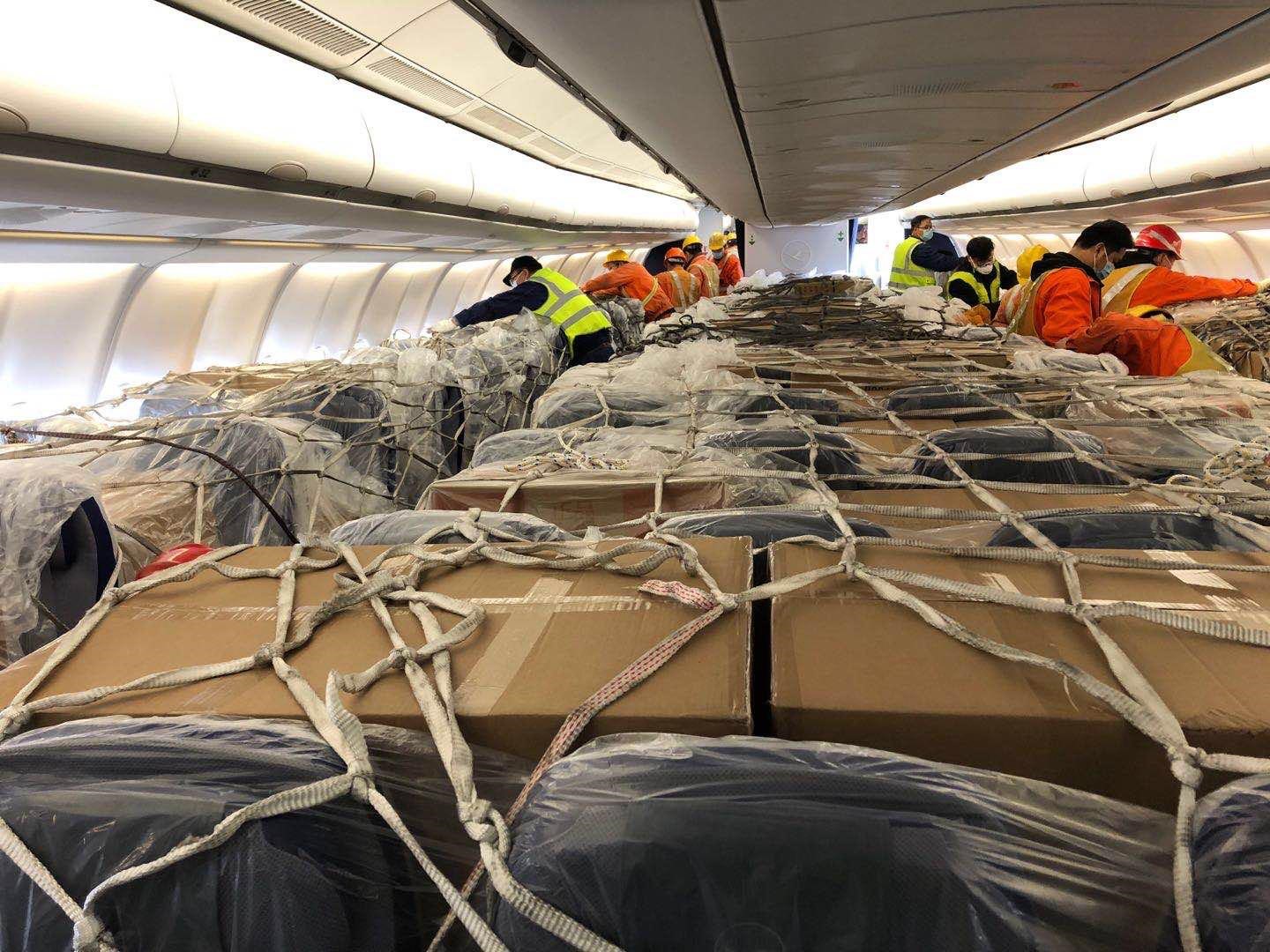 Lufthansa Converts Passenger Aircraft Into Cargo Plane For "Special