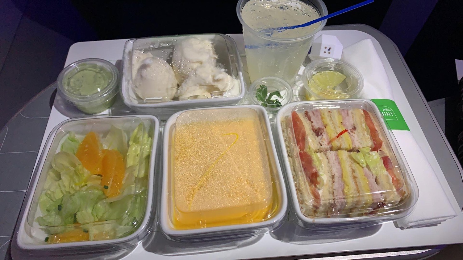 Pictures JetBlue Restores Meal Service To Mint (And It Looks Tasty As