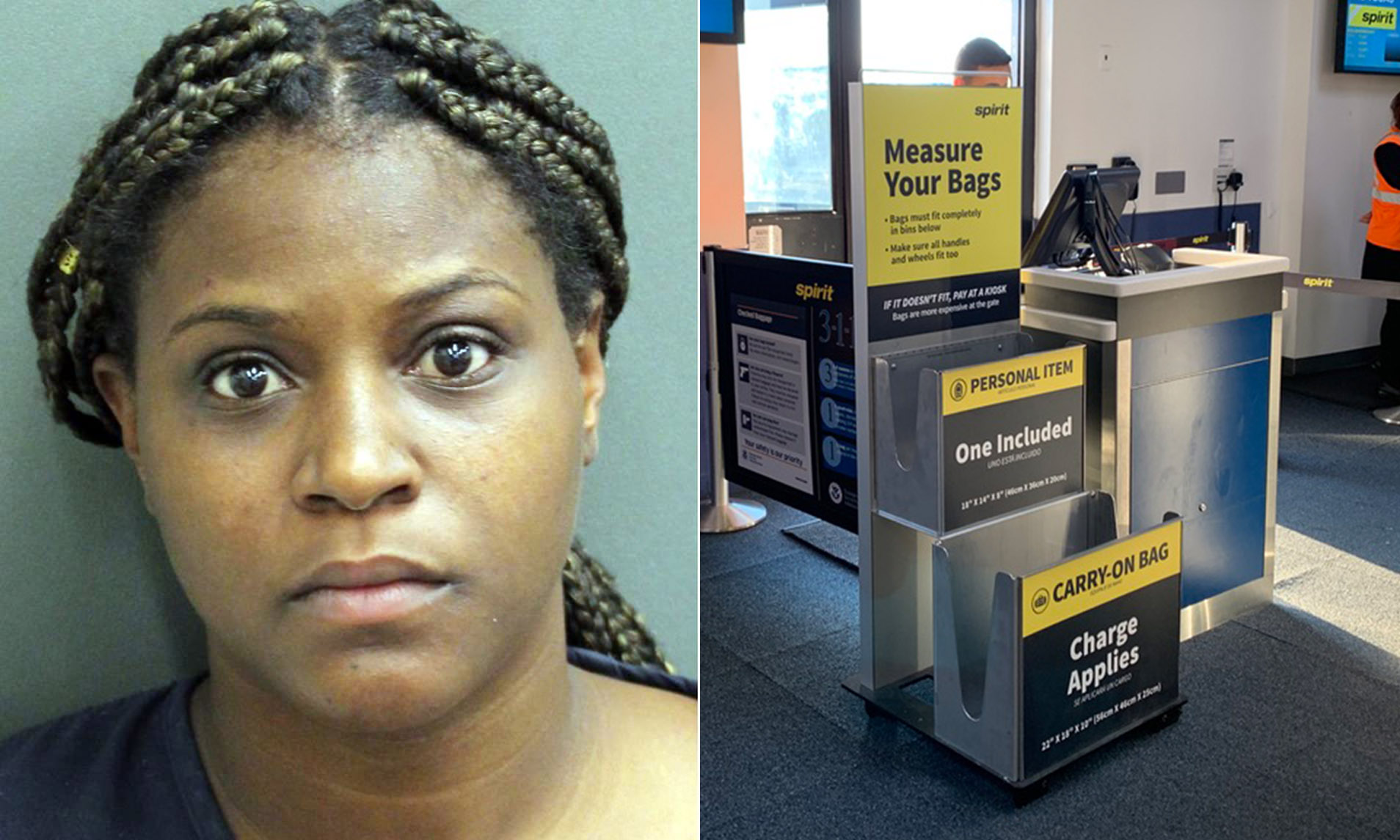 Woman Attacks Five Spirit Airlines Employees In Anger Over Baggage Fee