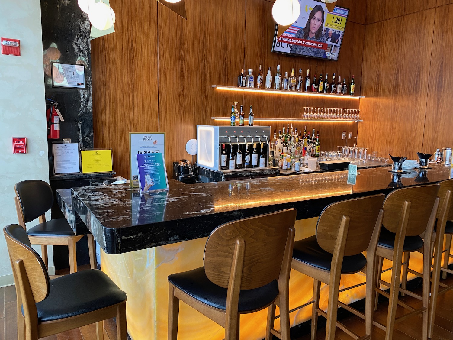 Review Turkish Airlines Lounge Washington Dulles (IAD) Live and Let