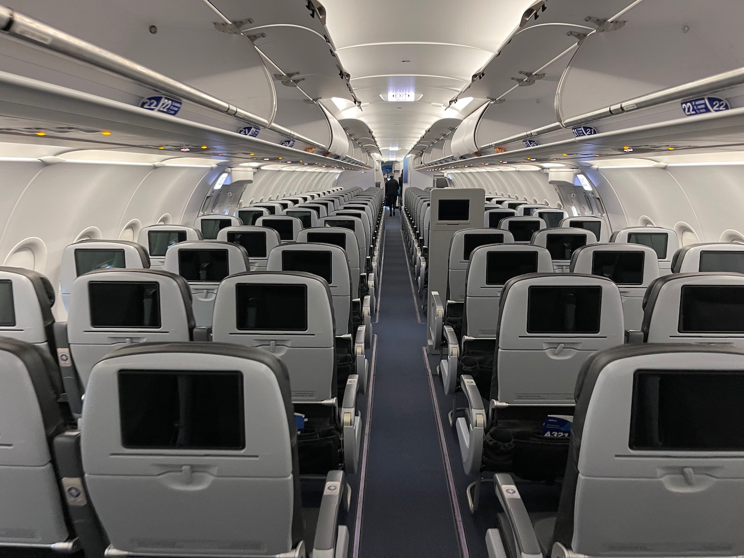 Airbus A320 Interior Jetblue