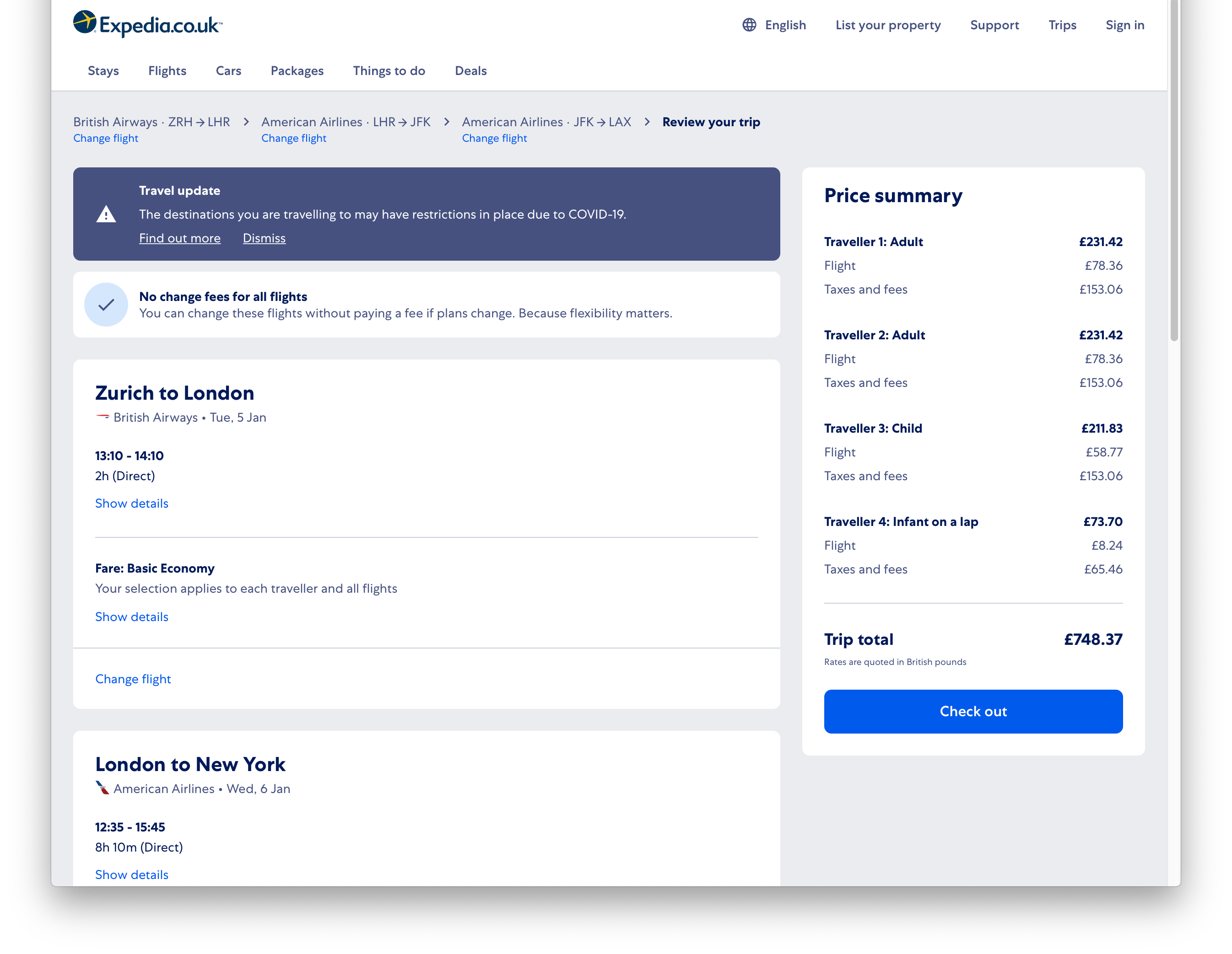 My Horrendous Infant Ticket Upgrade Experience On American Airlines