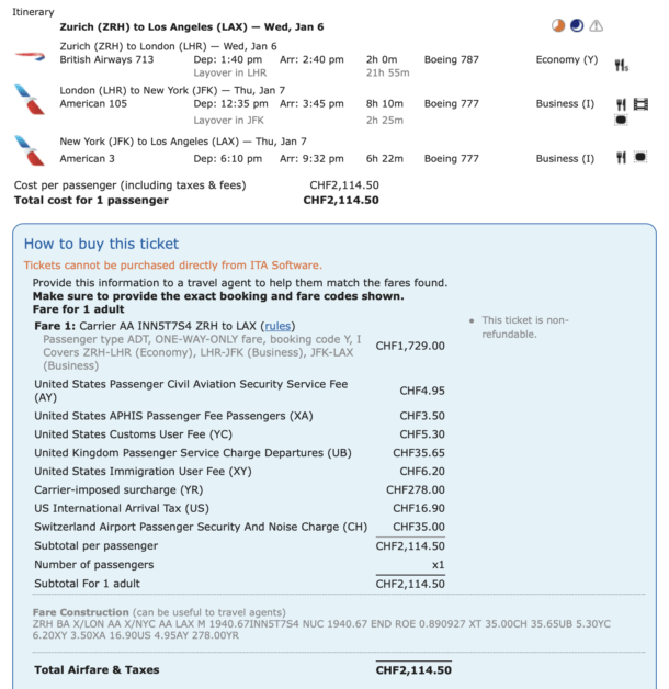 My Horrendous Infant Ticket Upgrade Experience On American Airlines