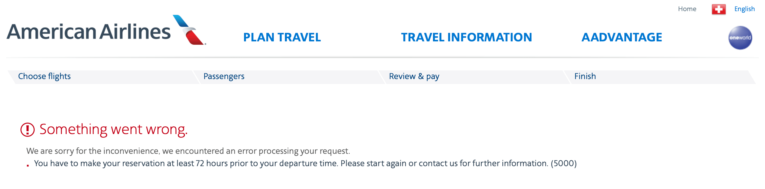 My Horrendous Infant Ticket Upgrade Experience On American Airlines