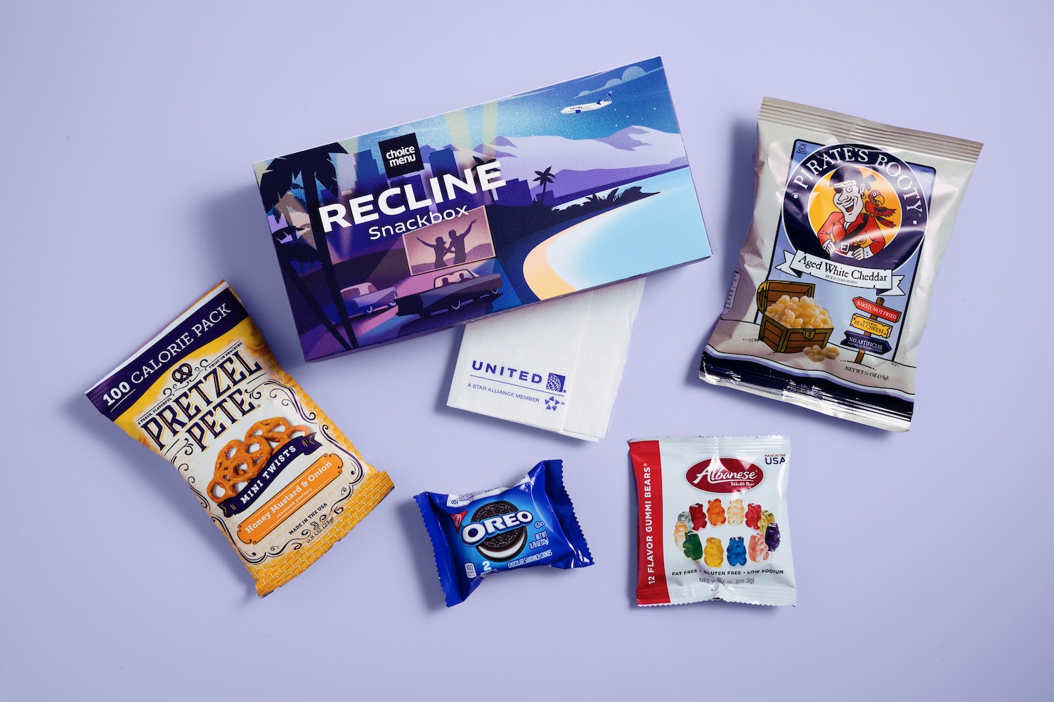 United Airlines Adds New Snack Boxes Live and Let's Fly