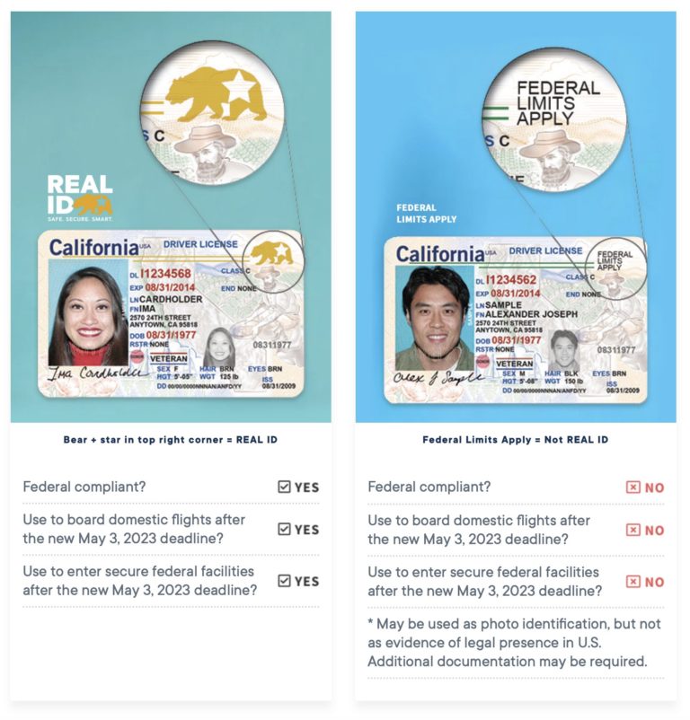 Guide How To Obtain A Real ID In California Live and Let's Fly