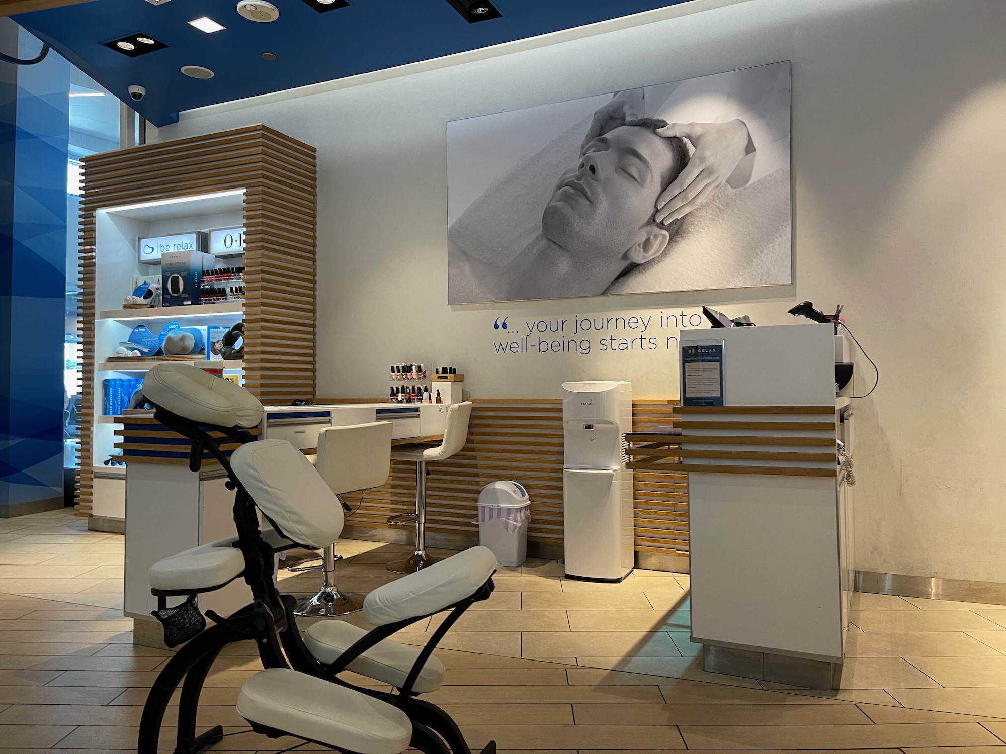 Review Be Relax Spa LAX (Priority Pass) Live and Let's Fly